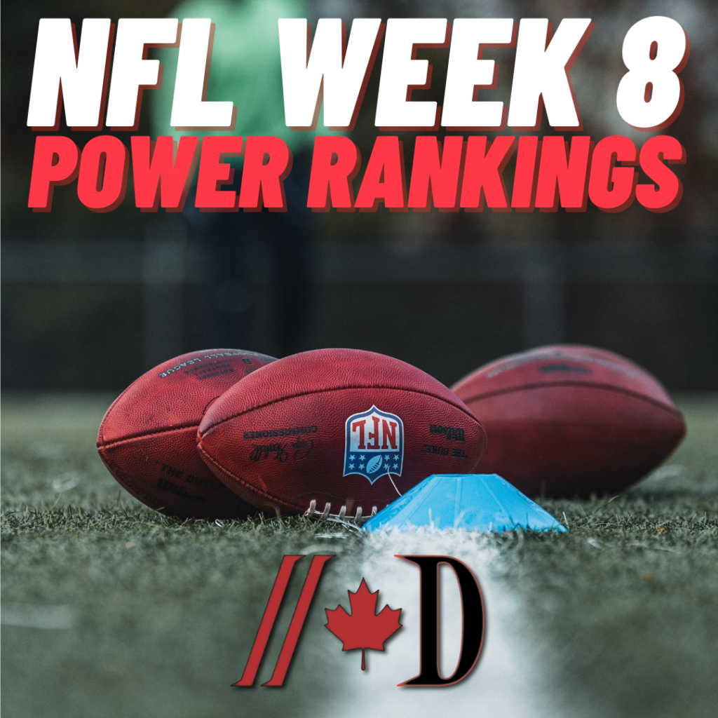 NFL Week 8 Power Rankings Dynes Pressbox