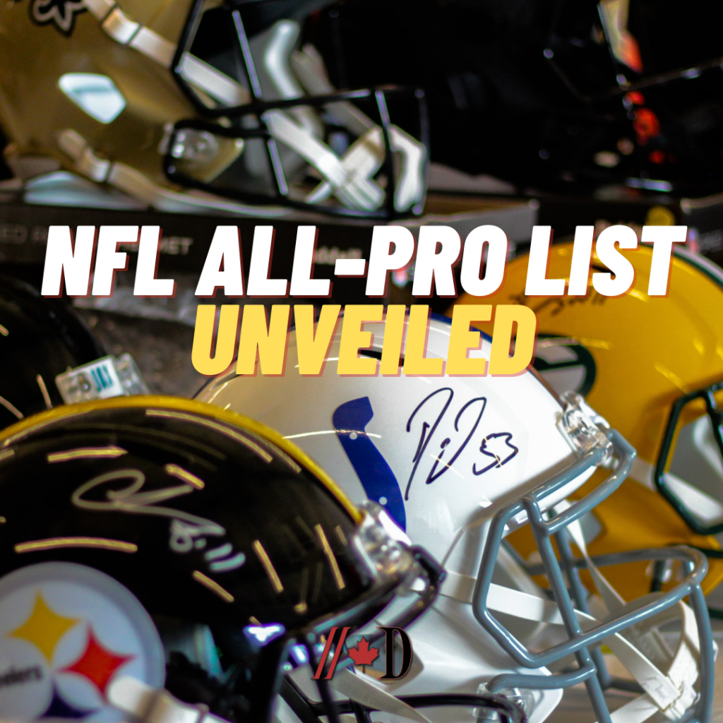 NFL AllPro List Unveiled Dynes Pressbox