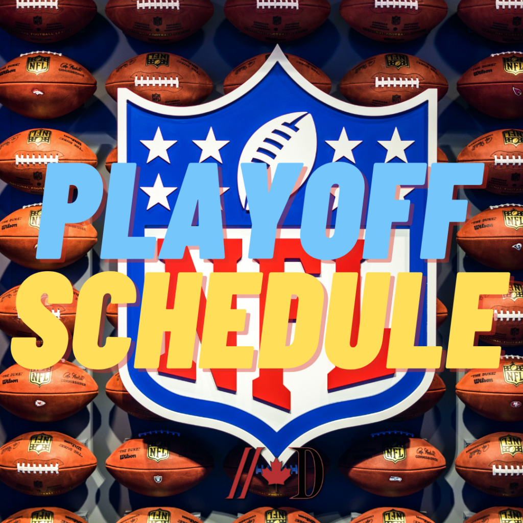 NFL Playoff Schedule Dynes Pressbox