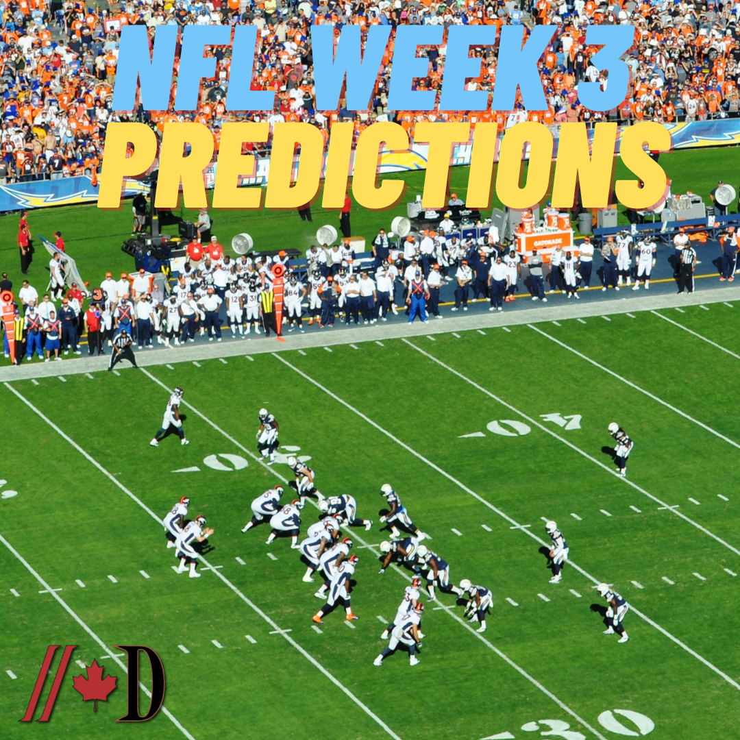NFL Week 3 Predictions Dynes Pressbox