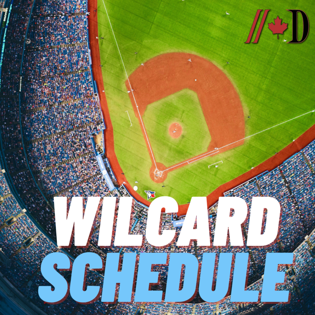 2022 MLB Wildcard Schedule Dynes Pressbox