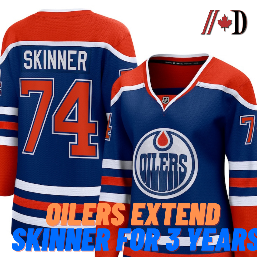 Oilers extend Stuart Skinner.