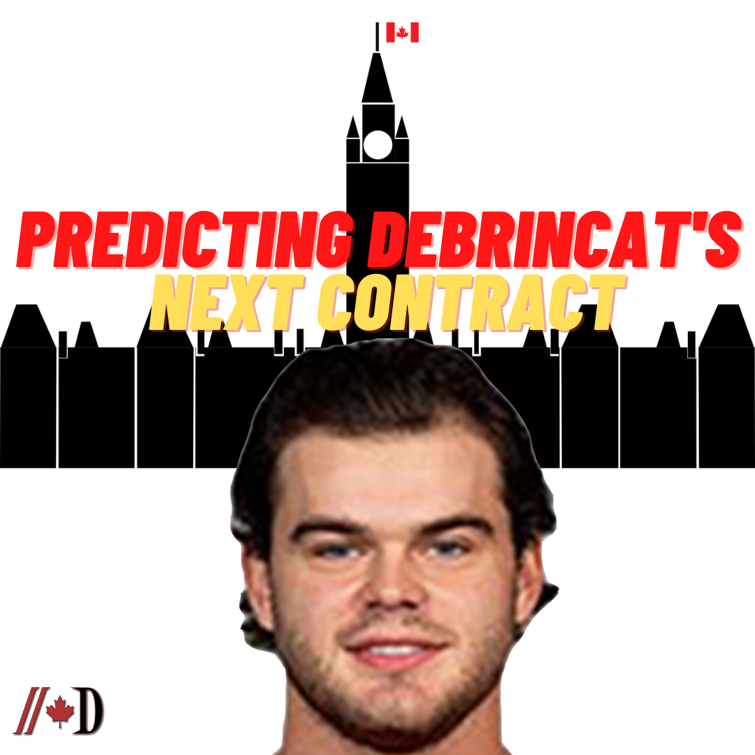 Predicting Alex DeBrincat's next contract.