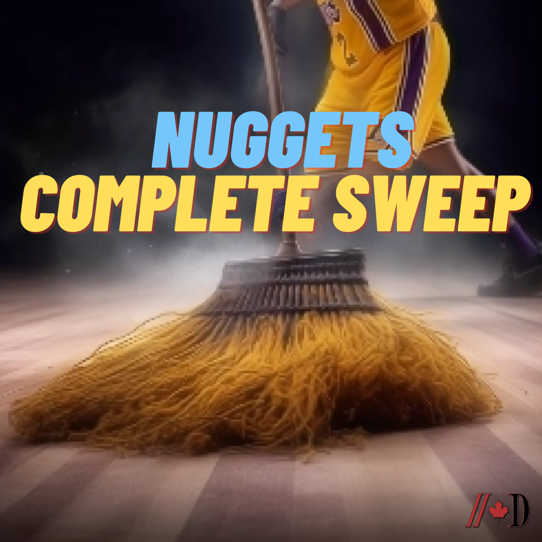 Nuggets complete sweep