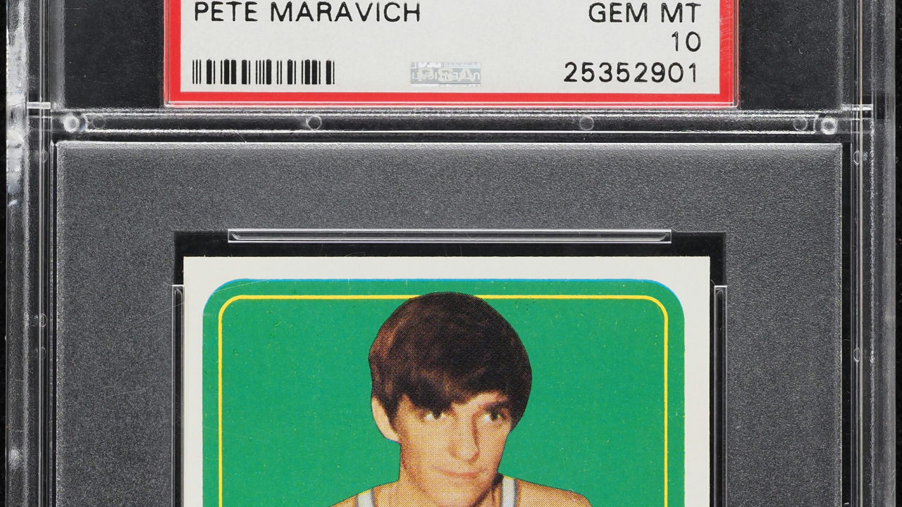 Pete Maravich card sells for $552K