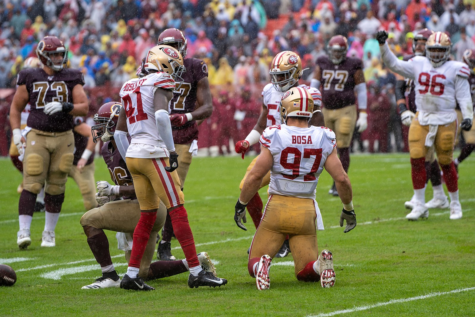 Niners' Nick Bosa ends holdout with record $170m contract extension