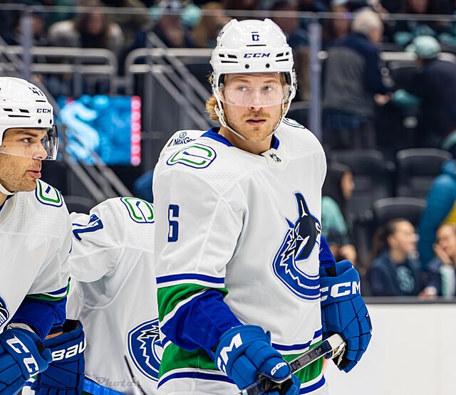 Brock Boeser Out For Game 7 vs. Edmonton