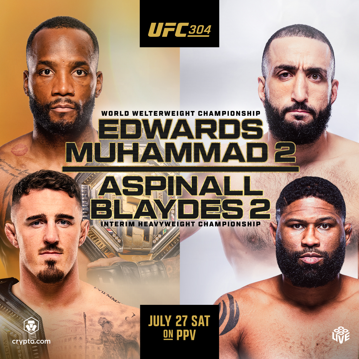 UFC 304: Edwards vs. Muhammad II Analysis - Dynes Pressbox