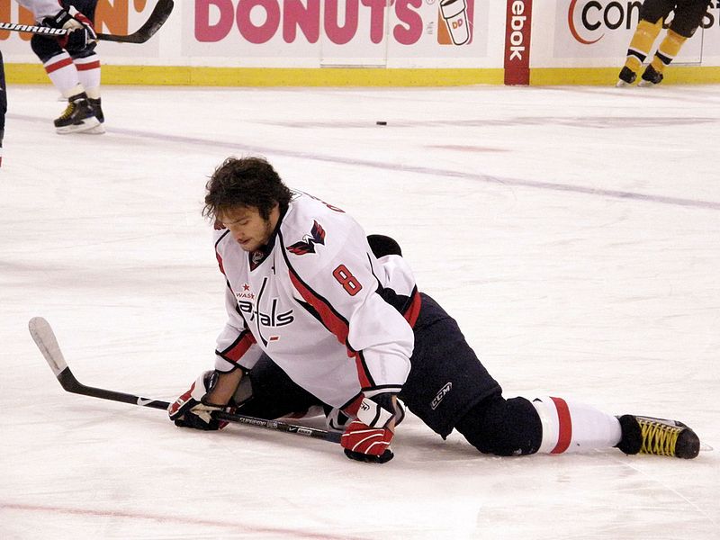 Ovechkin Week To Week With Leg Injury