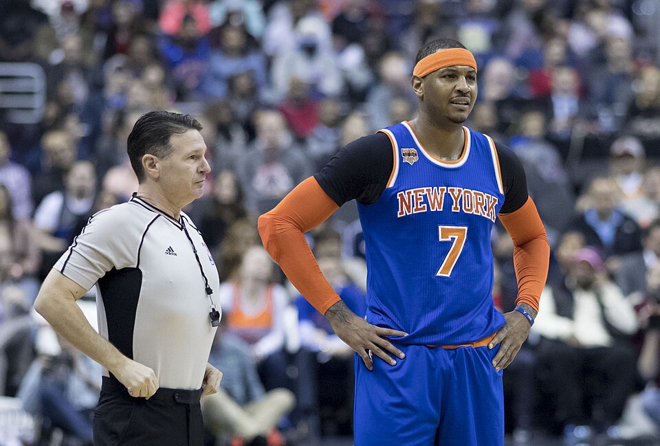 Carmelo Anthony Elected Into Basketball Hall of Fame