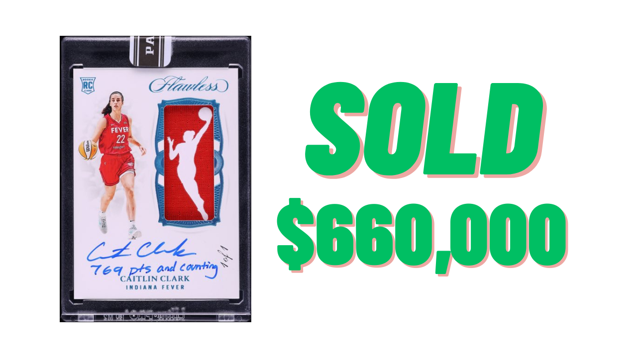 Caitlin Clark Rookie Card sets new sales record