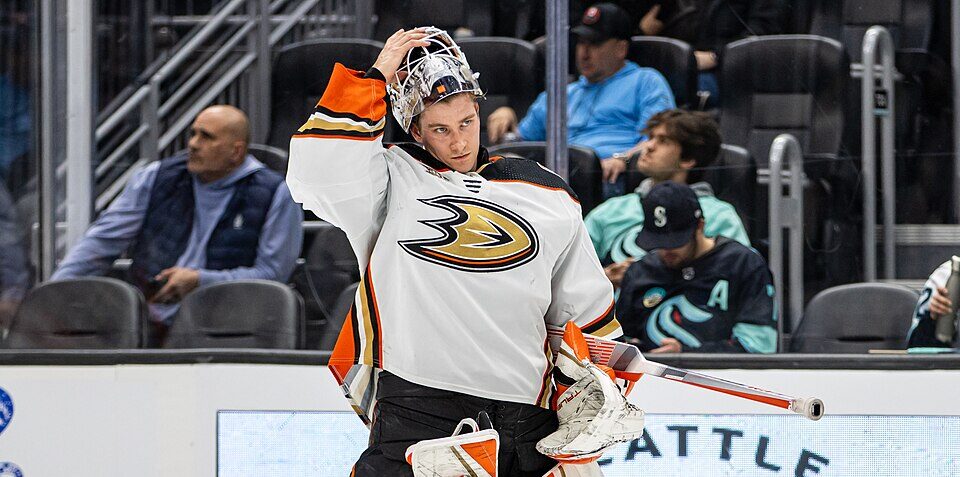 Ducks Goaltender Lukas Dostal Out 2-3 Weeks