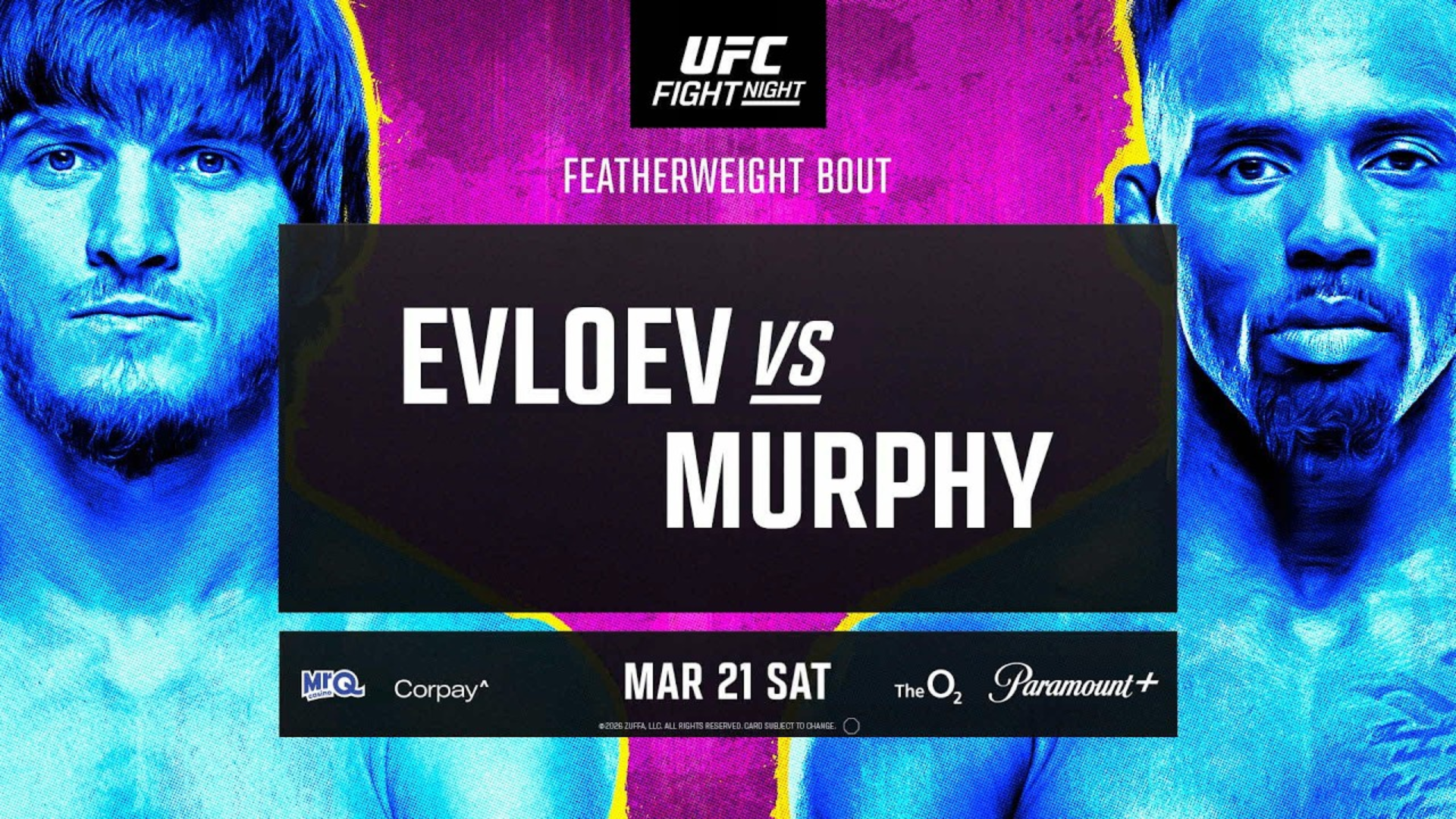 UFC London: Evloev vs Murphy - Full Card Analysis