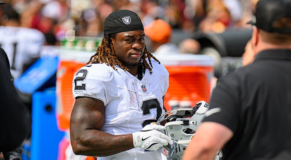 Raiders RB Ashton Jeanty Suffers Ankle Sprain